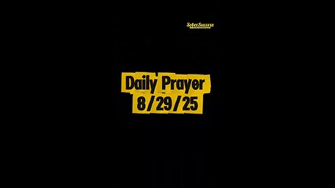 Daily Prayer 🙏 | 8/29/25 #MorningPrayer #MorningRoutine #Faith #DailyBlessing #DailyPrayer