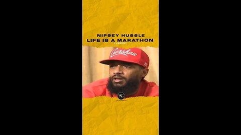 @nipseyhussle Life is a marathon. #nipseyhussle 🎥 #eritv