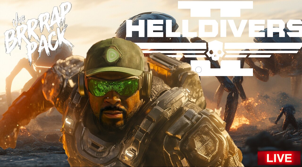 🔴 HELLDIVERS 2 w/ The BRRRAP Pack [5,000 KILL Challenge!]