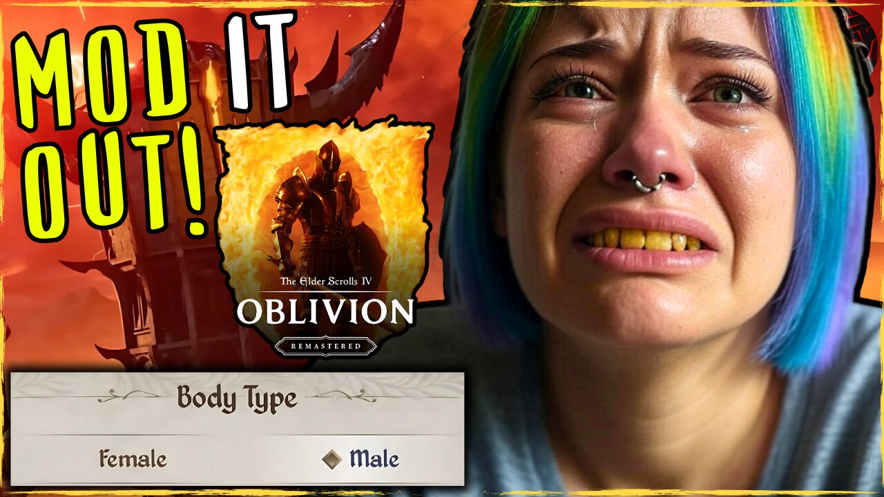 Nexus Mods Allows Oblivion Remastered Body Type Mod & They are MAD!