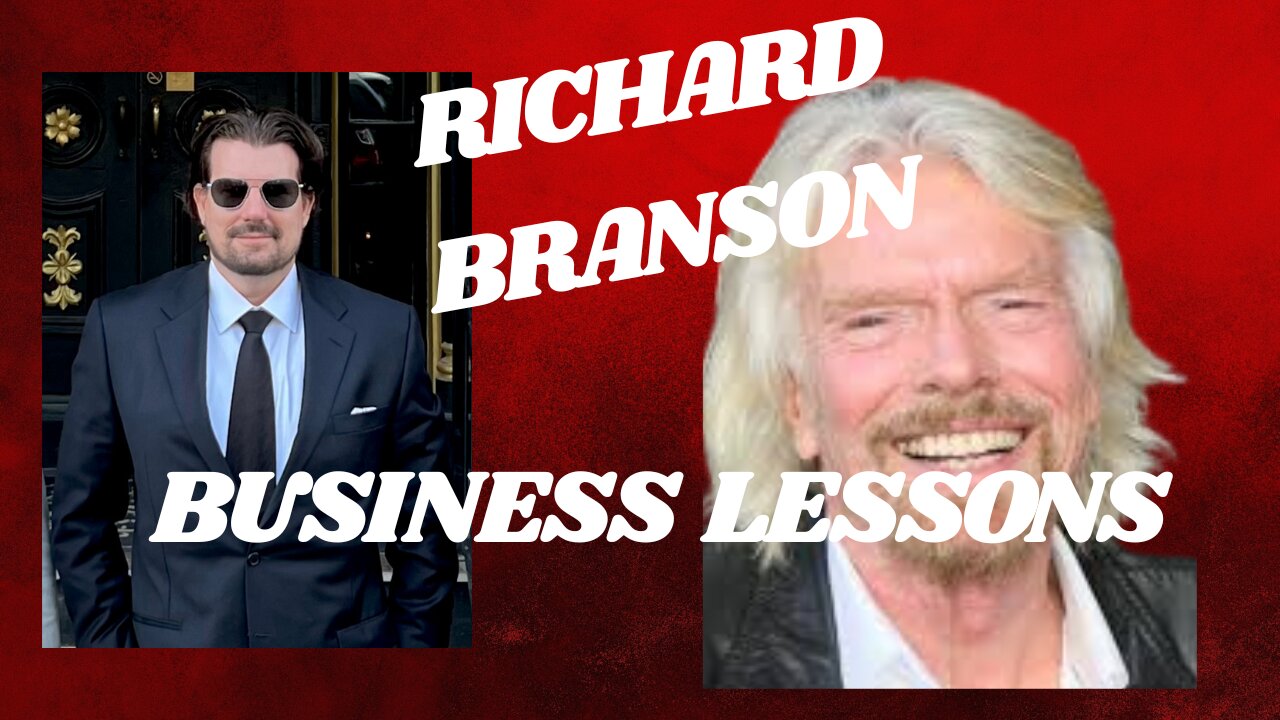 School Dropout to Billionaire - Richard Branson
