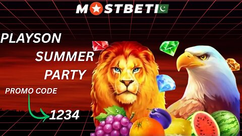 HOW WE PLAY PLAYSON SUMMER PARTY GAMES ON MOSTBET?
