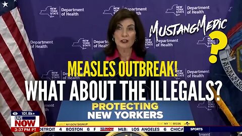 BREAKING NEWS🚨 Kathy Hochul, the Governor of New York, ignores the issue of illegals and Measles.