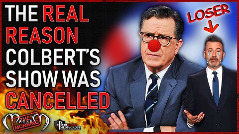 Stephen Colbert wasn't cancelled because he was outspoken against TRUMP!