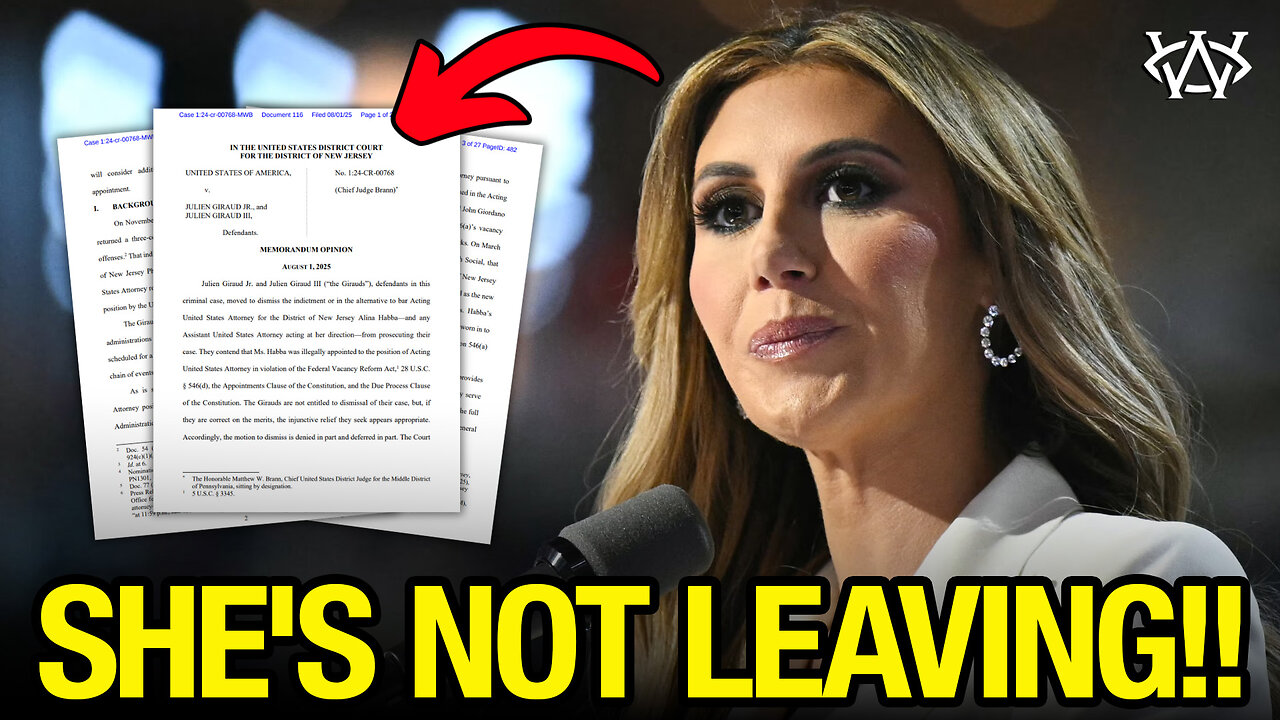 Alina Habba Fights Motion to DISMISS!!