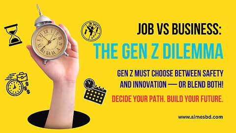 Job vs Business The Gen Z Dilemma