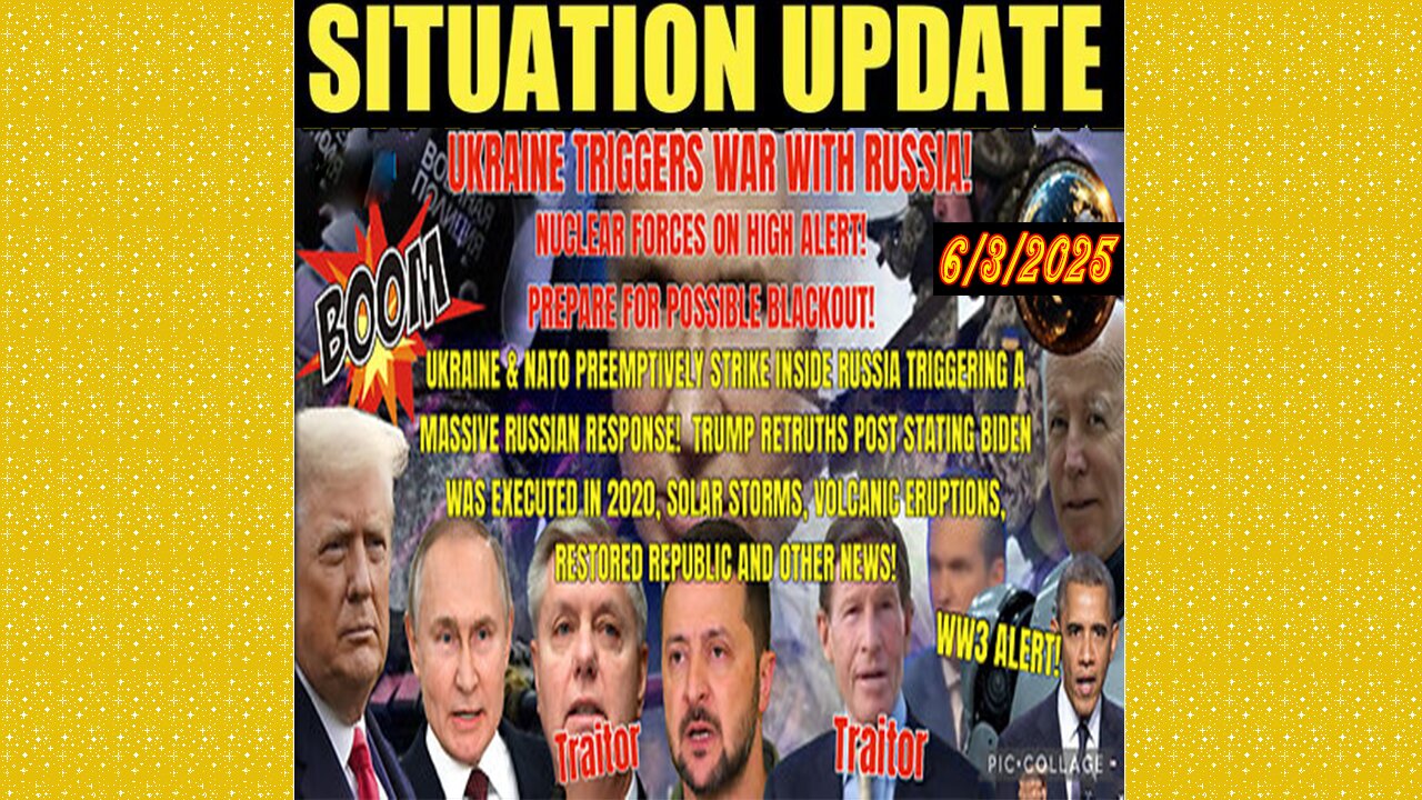 SG Anon. Juan O Savin ~ Situation Update 6/3/25 ~ Restored Republic > Judy Byington- Q+ White Hats