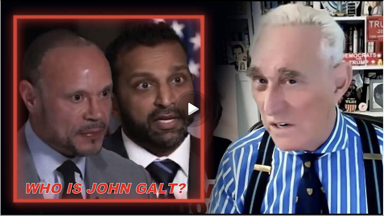 ALEX JONES W/ ROGER STONE - Kash Patel & Dan Bongino Look Like They Were Being Held Hostage