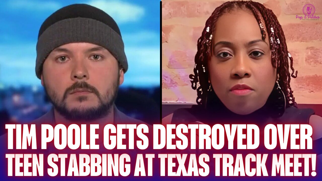Watch Tim Pool Get RIPPED APART Over Texas Track Meet Stabbing!