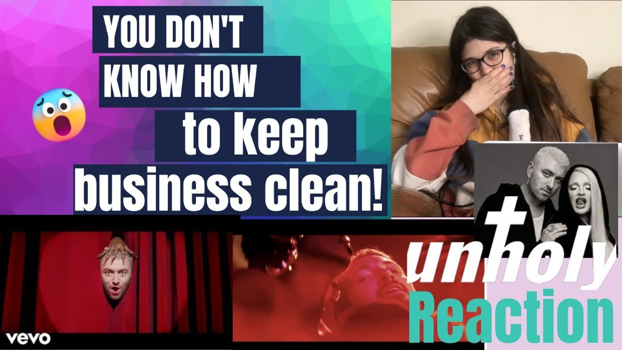 Unholy by Sam Smith and Kim Petras Music Video Reaction