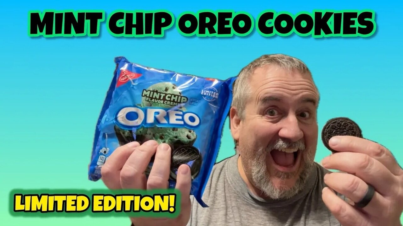 Mint Chip Oreos! Can You Handle the Mintiness? Food Review