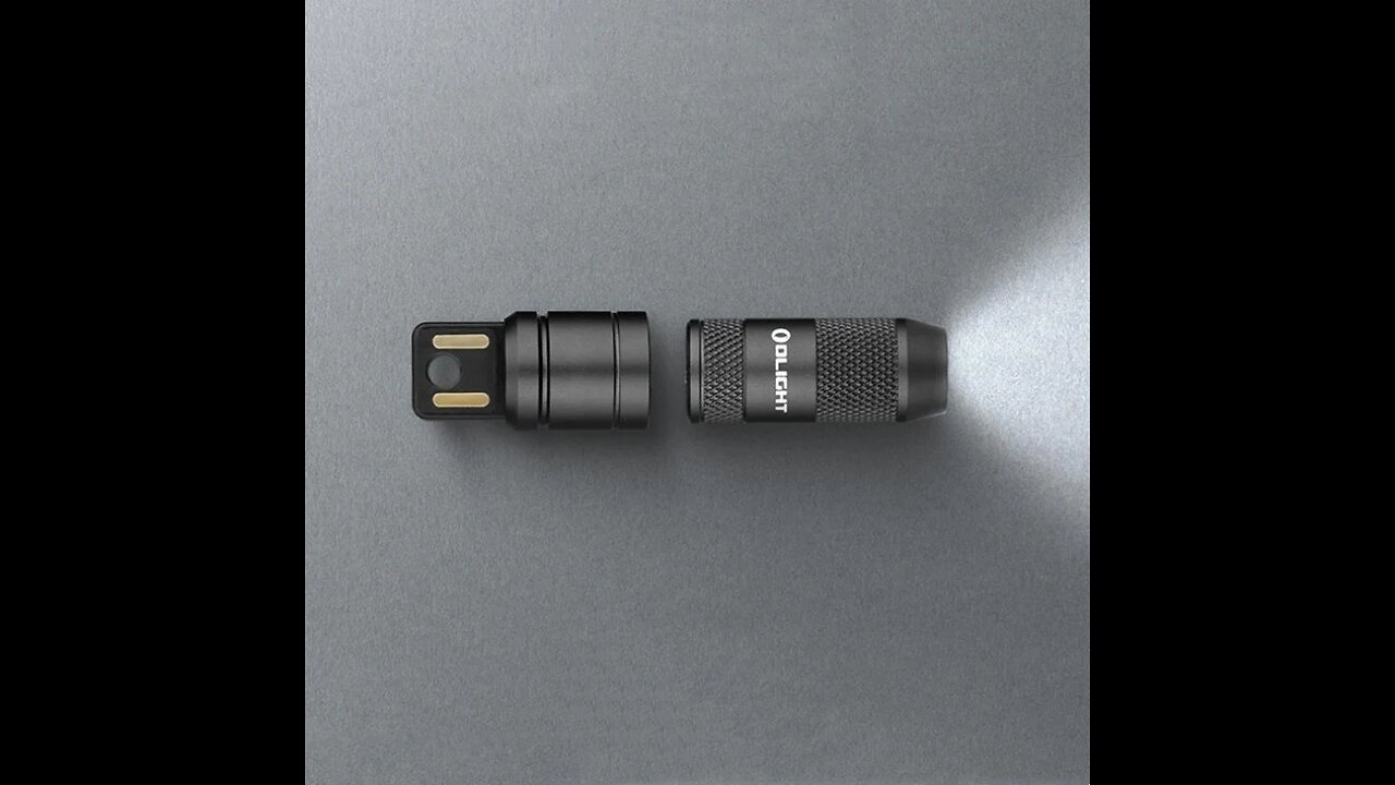 Mini USB Rechargeable Keychain Flashlight