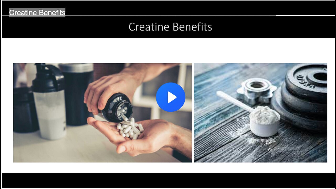 Creatine Benefits