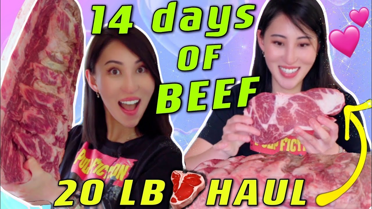 20 LB. Beef Haul, How I Store Ribeyes & Week 2 Update _ Carnivore Diet What I Eat in a Week