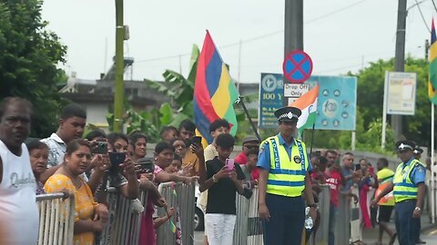 PM Modi in Mauritius – A welcome like never before!