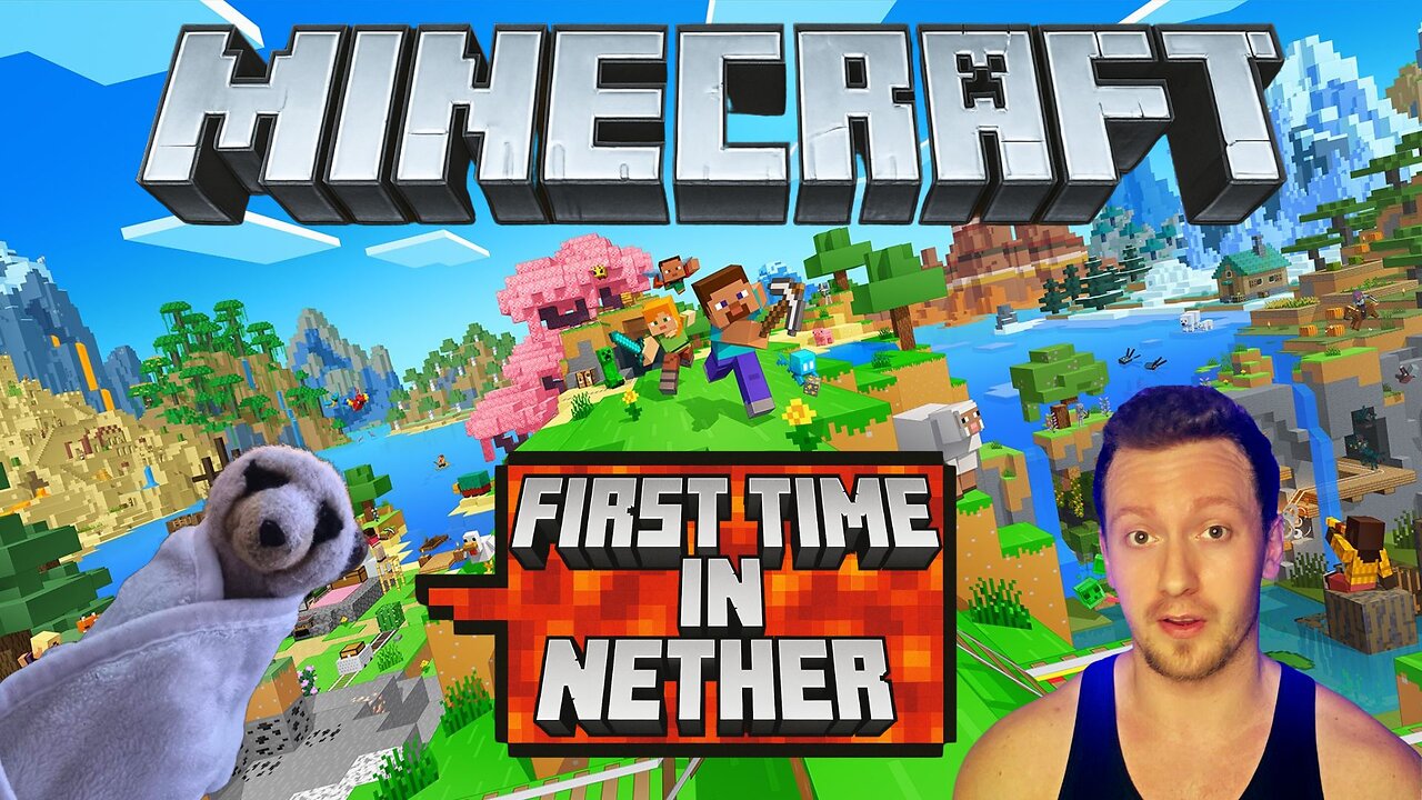 🔴Minecraft - Nether First Time - DAY 2