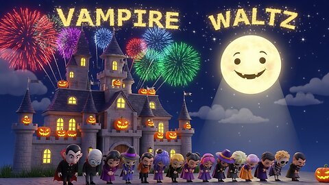Vampire Waltz | Magical Halloween Dance Song for Kids