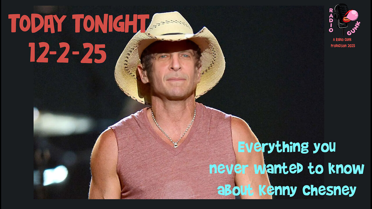 Today Tonight Dec 2 - Kenny Chesney drops by for a forgettable interview.