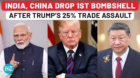 Trump's Russia Tantrums Backfire? India & China Issue Firm 1st Response As US' Tariff War Erupts