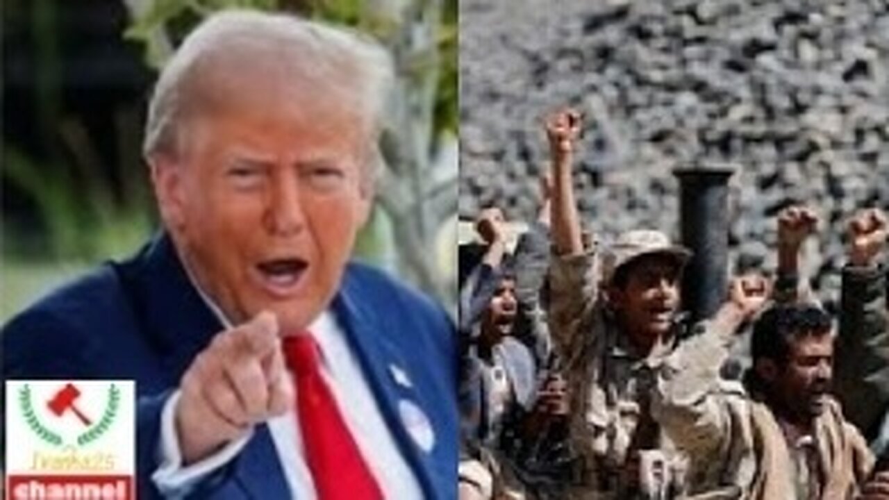 🚨 BREAKING: Trump puts Houthis on notice with CHILLING warning: 'We will find them'|| @Ivanka25