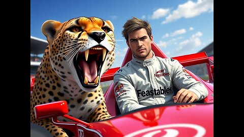World's Fastest Car Vs Cheetah!