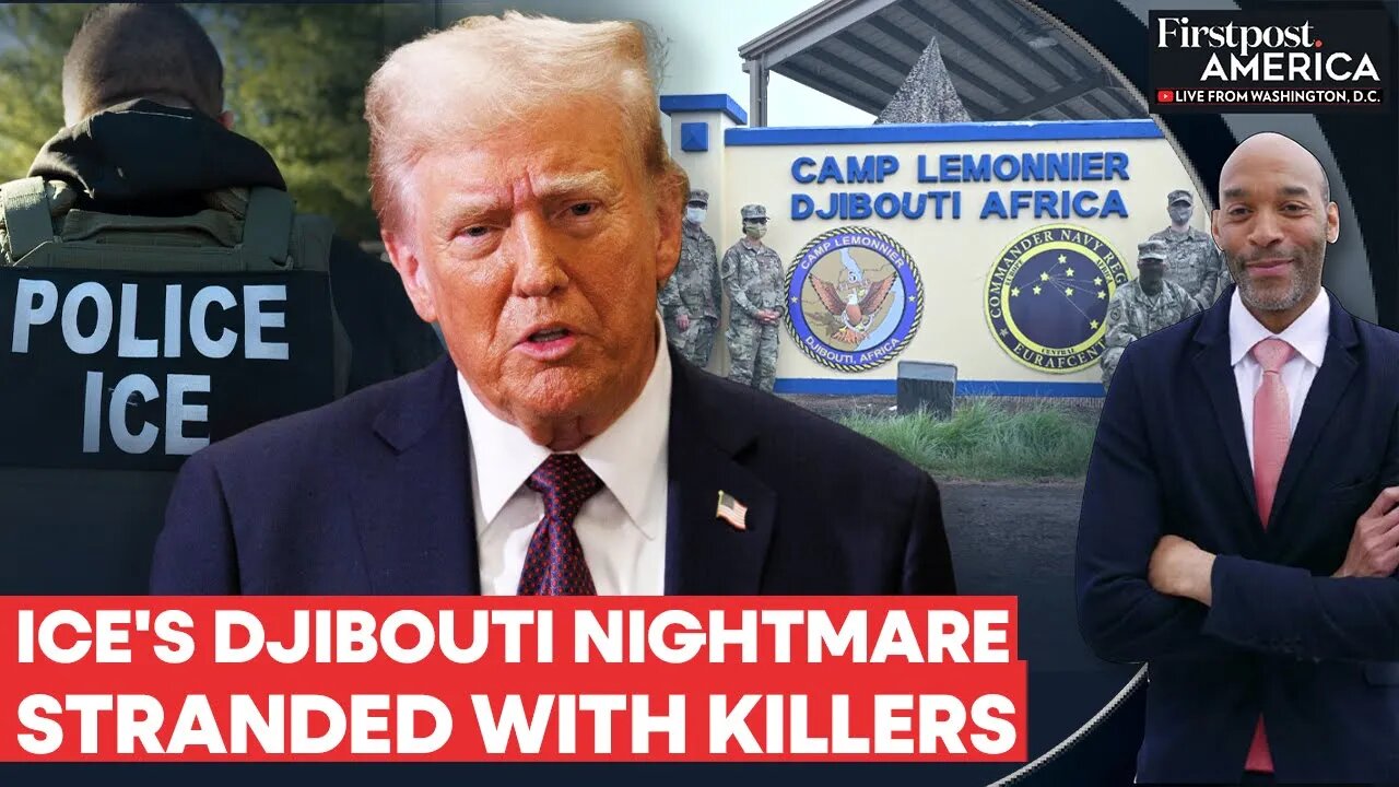 ICE Officers Stranded in Djibouti After Deportation Flight Blocked _ Firstpost America _ N18G