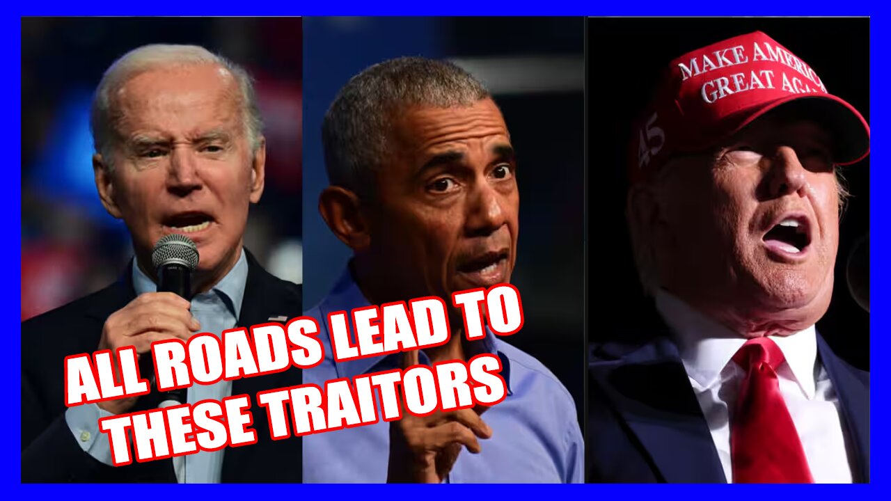 ALL ROADS LEAD TO OBAMA & BIDEN THE PUPPET