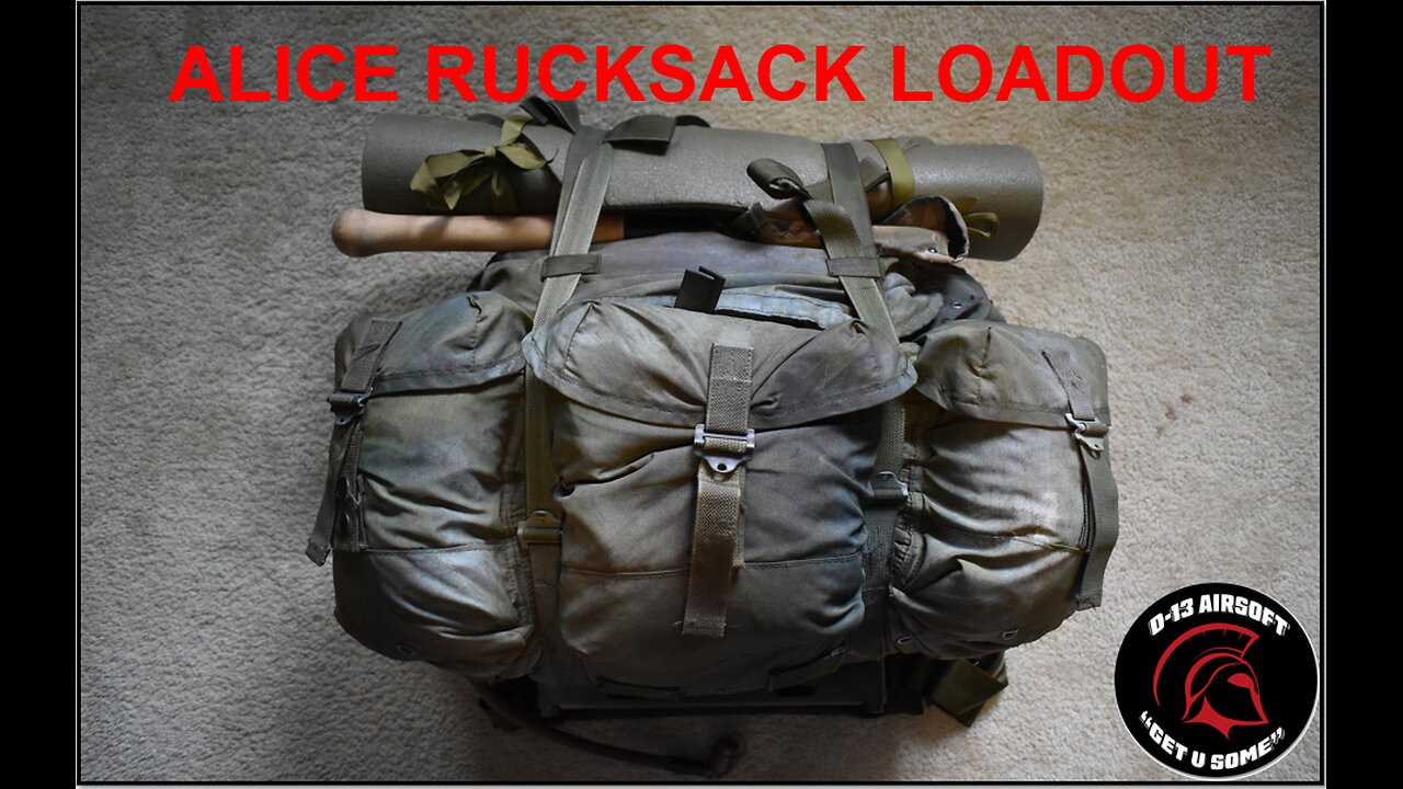 ALICE Rucksack Loadout