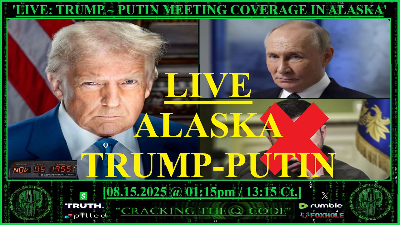 LIVE: TRUMP ~ PUTIN MEETING COVERAGE IN ALASKA