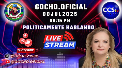 08JUL2025 | POLÍTICAMENTE HABLANDO |¿QUIEN SERÁ EL LIBERTADOR DE VENEZUELA? | [GOCHO.OFICIAL]