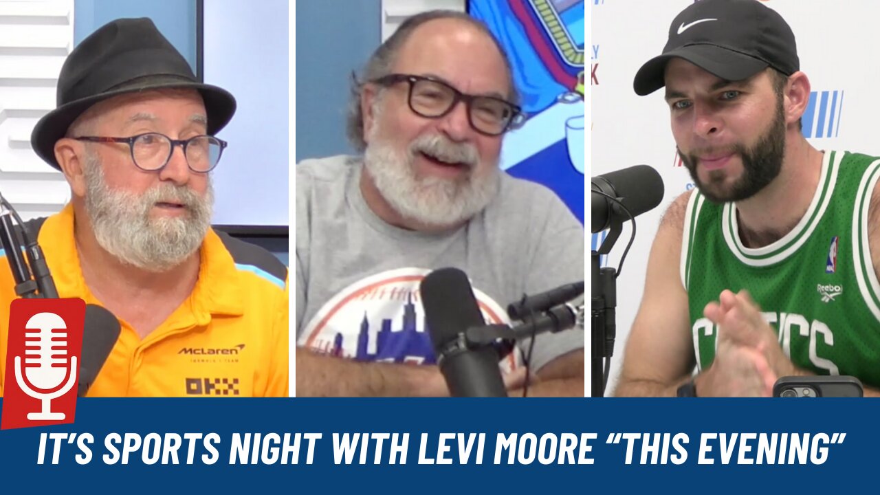 Levi Moore joins us as we talk Sports, plus Disney, MrBeast, and Conclave "This Evening"
