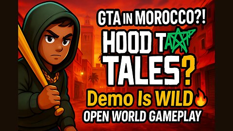 GTA in MOROCCO! HOOD TALES Demo Is WILD 🔥 Open World Gameplay