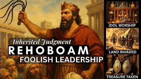 Rehoboam Inherited Judgment: Division of Israel and Judah
