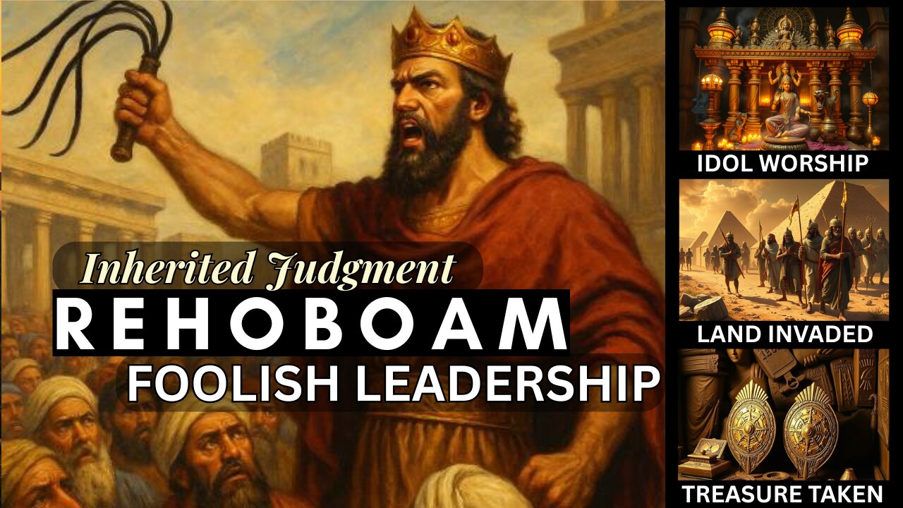 Rehoboam Inherited Judgment: Division of Israel and Judah