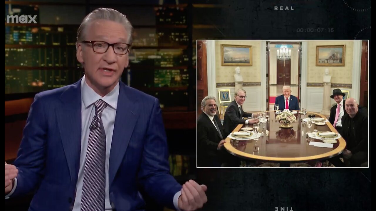 🔵🇺🇸 Bill Maher: Trump Dinner Visit