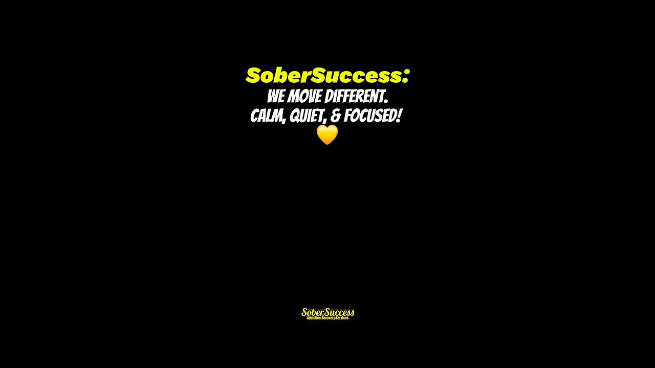 🗣Embrace Recovery: Stay Calm, Quiet, & Focused‼️💪 #SoberCoach #SoberSuccess #Motivation #Inspire