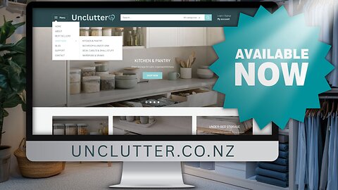 UNCLUTTER.CO.NZ: A Live Walkthrough of This Ready-To-Run Dropshipping Store