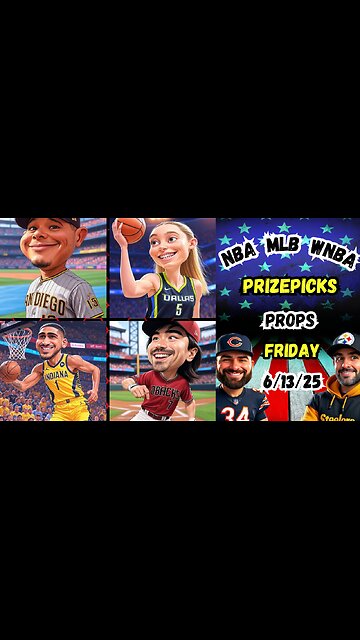 🔥9 FIRE MLB PROPS | 🏀 NBA PROPS | 🏀 WNBA PROPS | FRIDAY 6/13/25