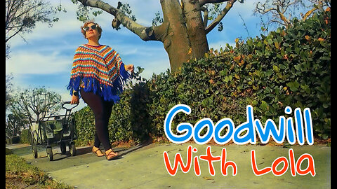 Lola the wagon goes to a goodwill 🤡