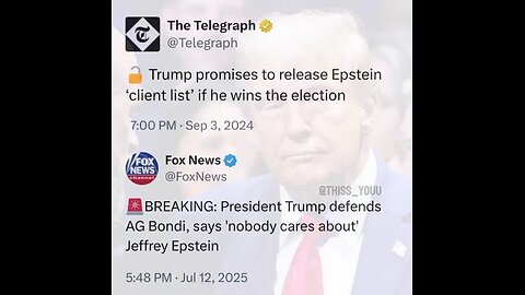 FBI & DOJ Kash/Bondi are not in charge of the jeffrey epstein Files, Military & GITMO tribunals are