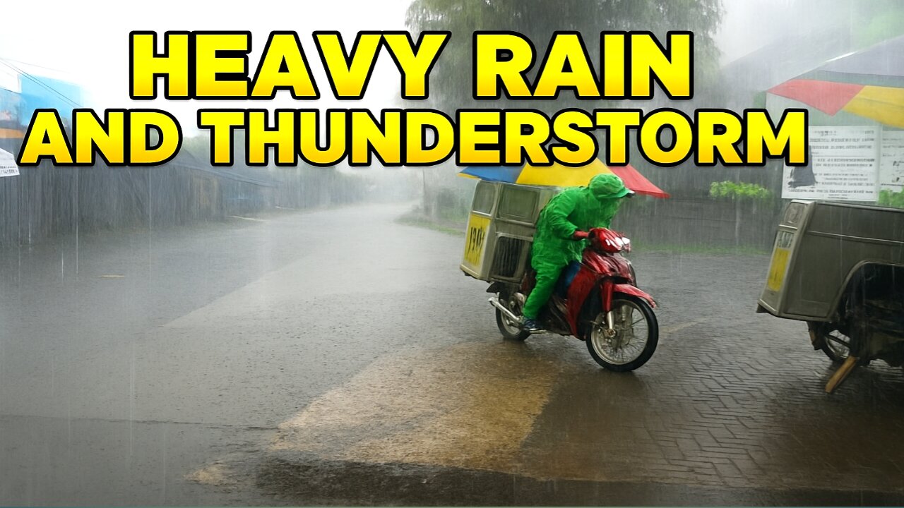Heavy Rain and Thunderstorm