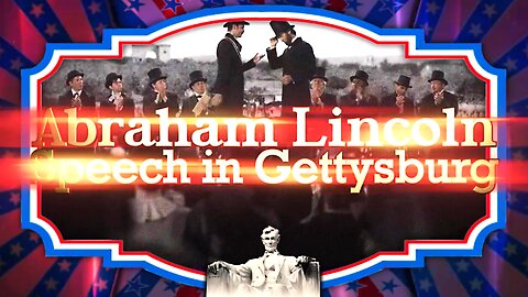 Abraham Lincoln speech at Gettysburg