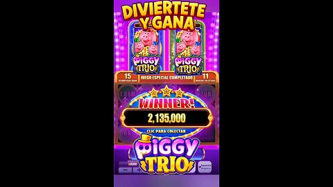 Divierte y gana con Piggy trío de dominó vamos