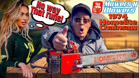 Will this ancient Homelite XL-12 antique Chainsaw run?