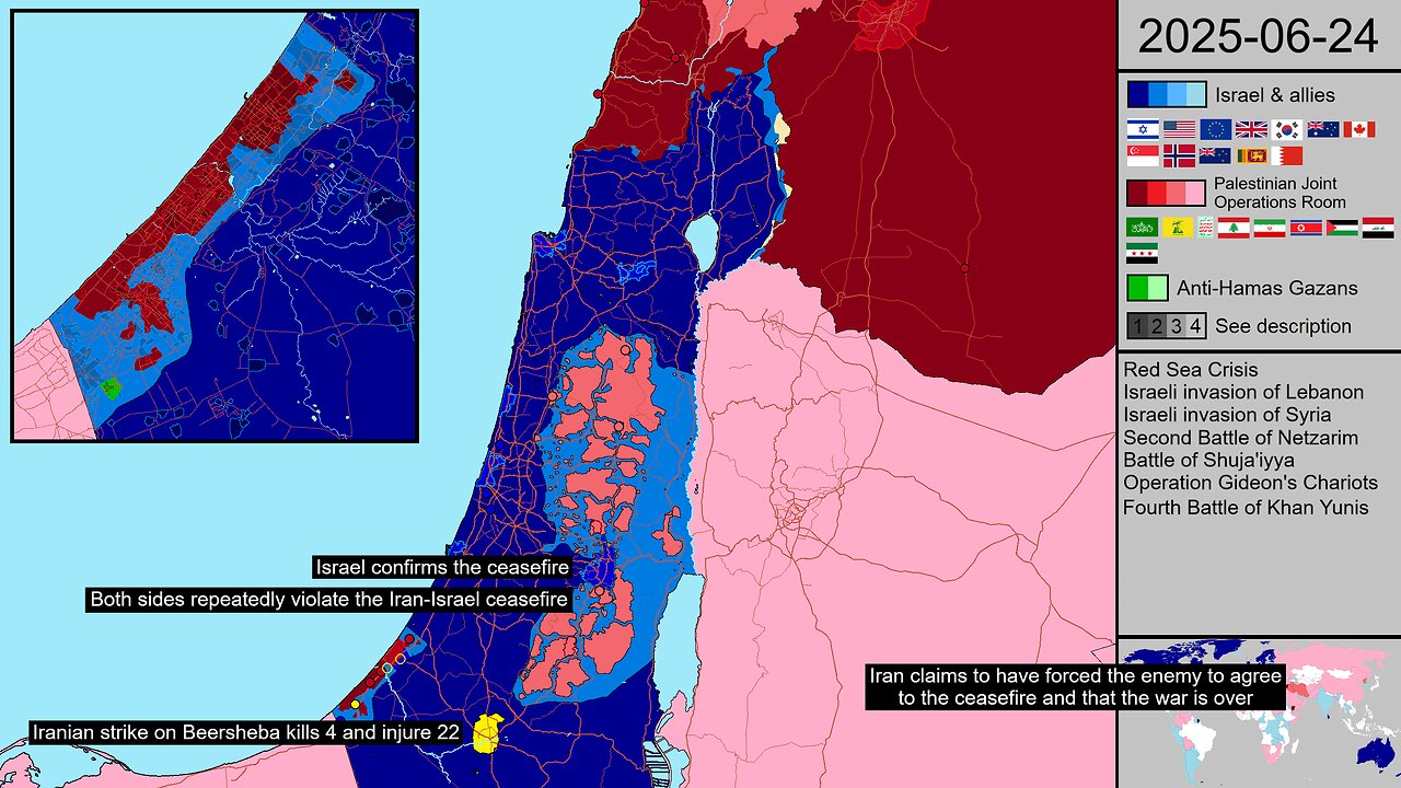 90: The 12 Day War is over