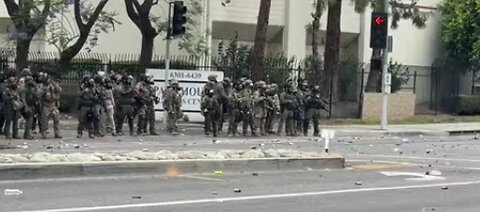 Los Angeles trump Protest 6-7-25