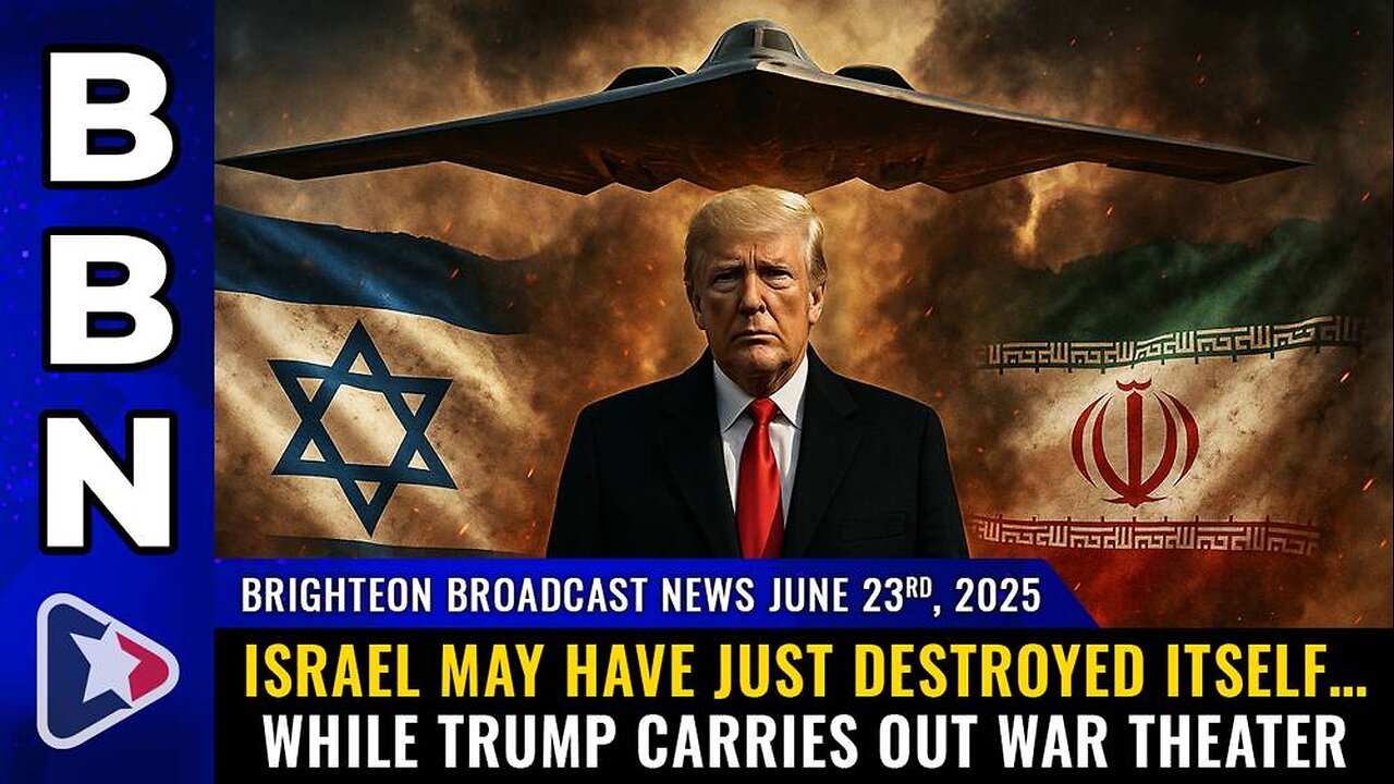 Israel may have just DESTROYED ITSELF… while Trump carries out WAR THEATER