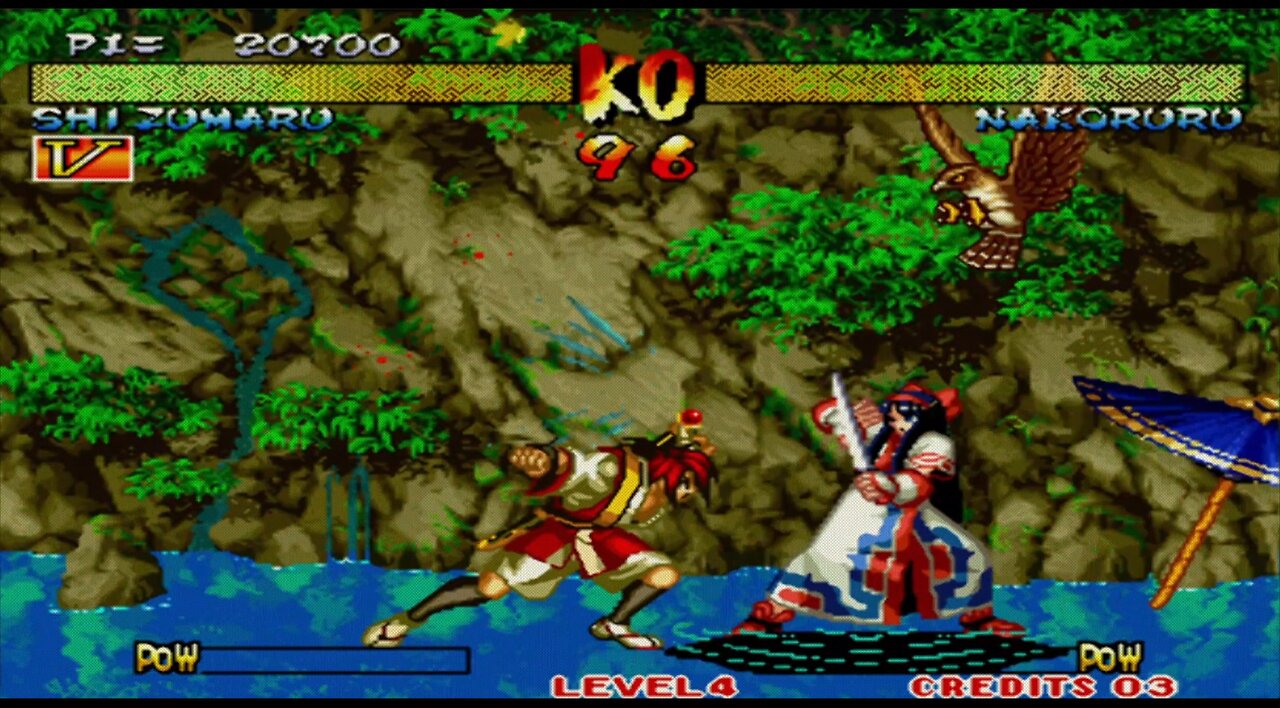 Shizumaru vs Nakoruru