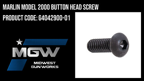 Marlin Model 2000 Button Head Screw - G4042900-01
