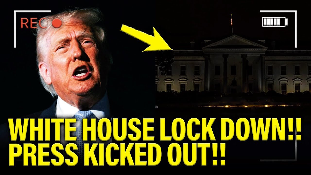 Trump LOCKS DOWN White House as IT ALL GOES WRONG